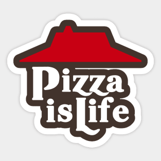 Pizzaislife Abode Sticker